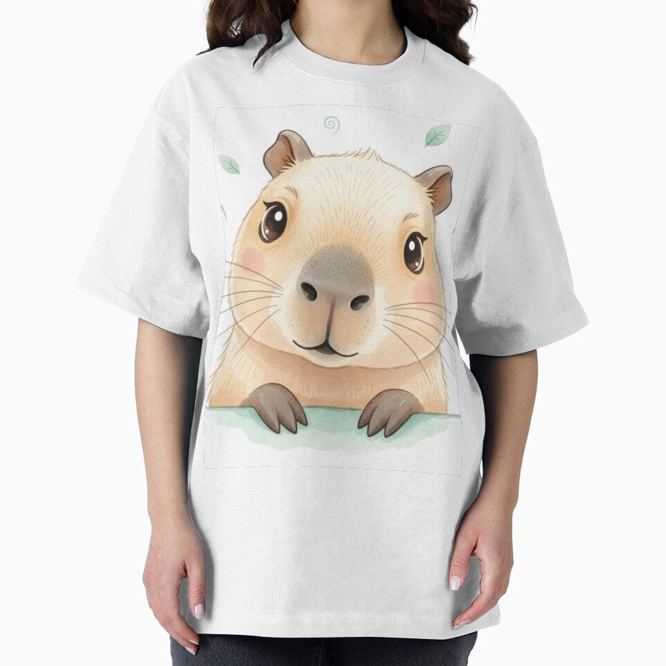 Cute Capybara Portrait T-Shirts, Hoodie, Sweatshirt