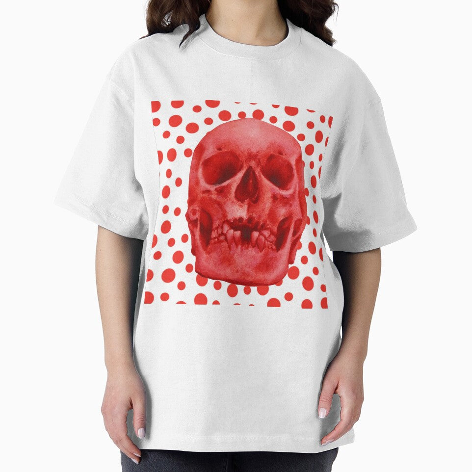 Skull Red Polka Dots by CrazyPopSkull T-Shirts, Hoodie, Sweatshirt | BlankRebels.com (Image 2)