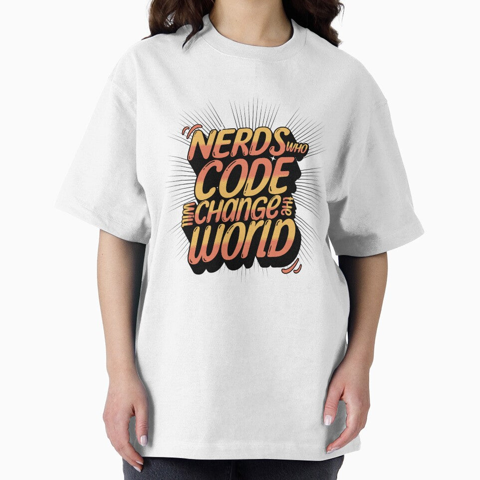 Nerds Who Code Will Change The World by HealNoMeds | Invisible Illness Awareness T-Shirts, Hoodie, Sweatshirt (Image 2)