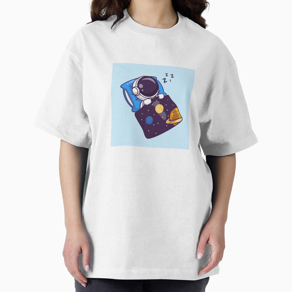 Astronaut slipping space cartoon by ALAEEDDINEBHM T-Shirts, Hoodie, Sweatshirt | BlankRebels.com (Image 2)