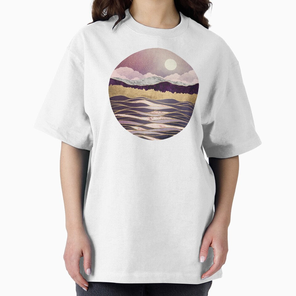 Lunar Waves by spacefrogdesign T-Shirts, Hoodie, Sweatshirt | BlankRebels.com (Image 2)