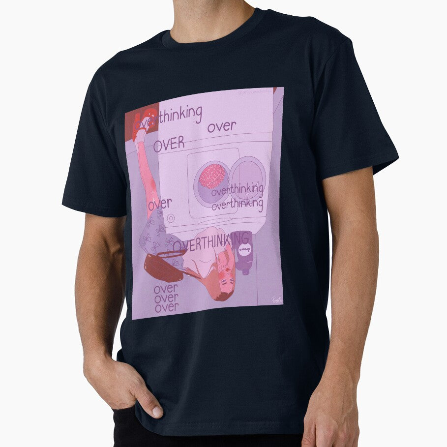 Overthinking by tulipicetea T-Shirts, Hoodie, Sweatshirt | BlankRebels.com (Image 1)