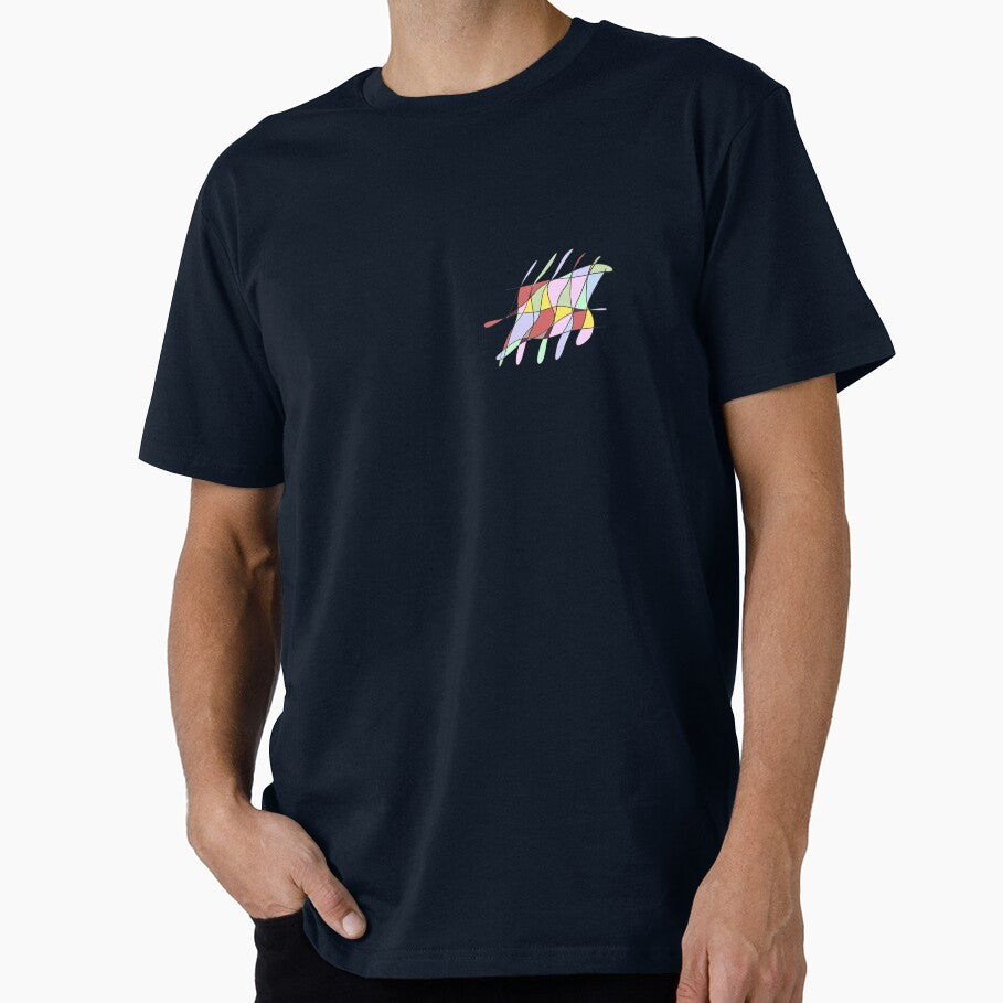 Abstract Art Colorful Curves by miljusa T-Shirts, Hoodie, Sweatshirt | BlankRebels.com (Image 1)