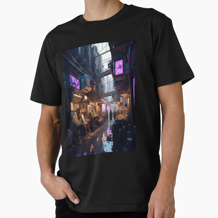 Cyberpunk Marketplace T-Shirts, Hoodie, Sweatshirt