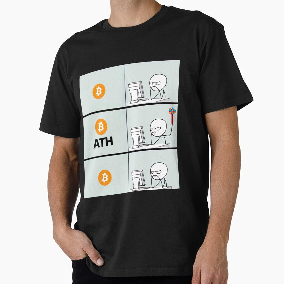Bitcoin ATH not exciting by wadelcl T-Shirts, Hoodie, Sweatshirt | BlankRebels.com (Image 1)