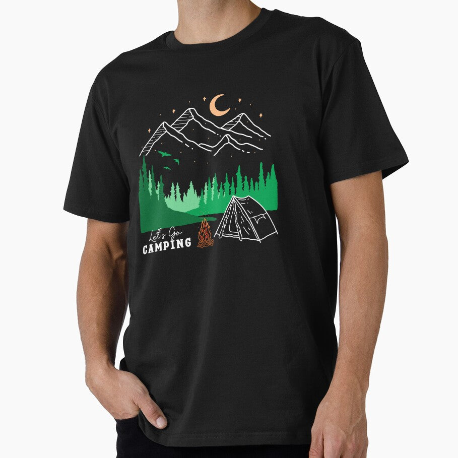 Let’s Go Camping by ethnicdrawing T-Shirts, Hoodie, Sweatshirt | BlankRebels.com (Image 1)