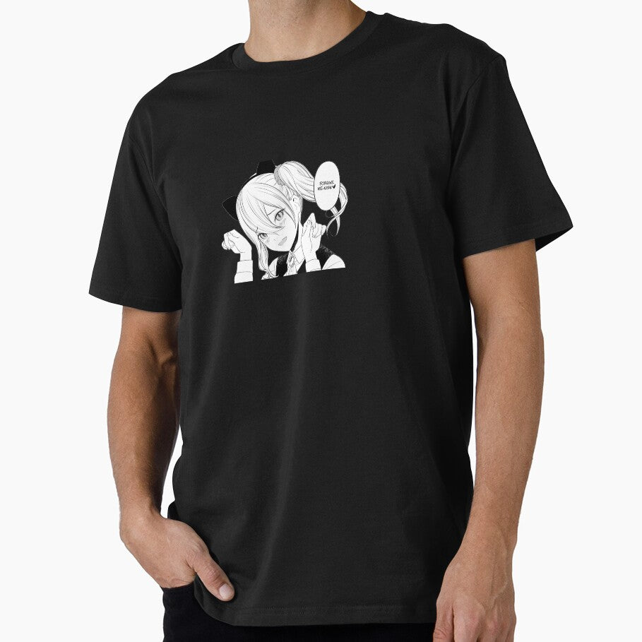 Hayasaka Love Is War Anime Inspired Forgive Me Meow T Shirt by studiodotprints