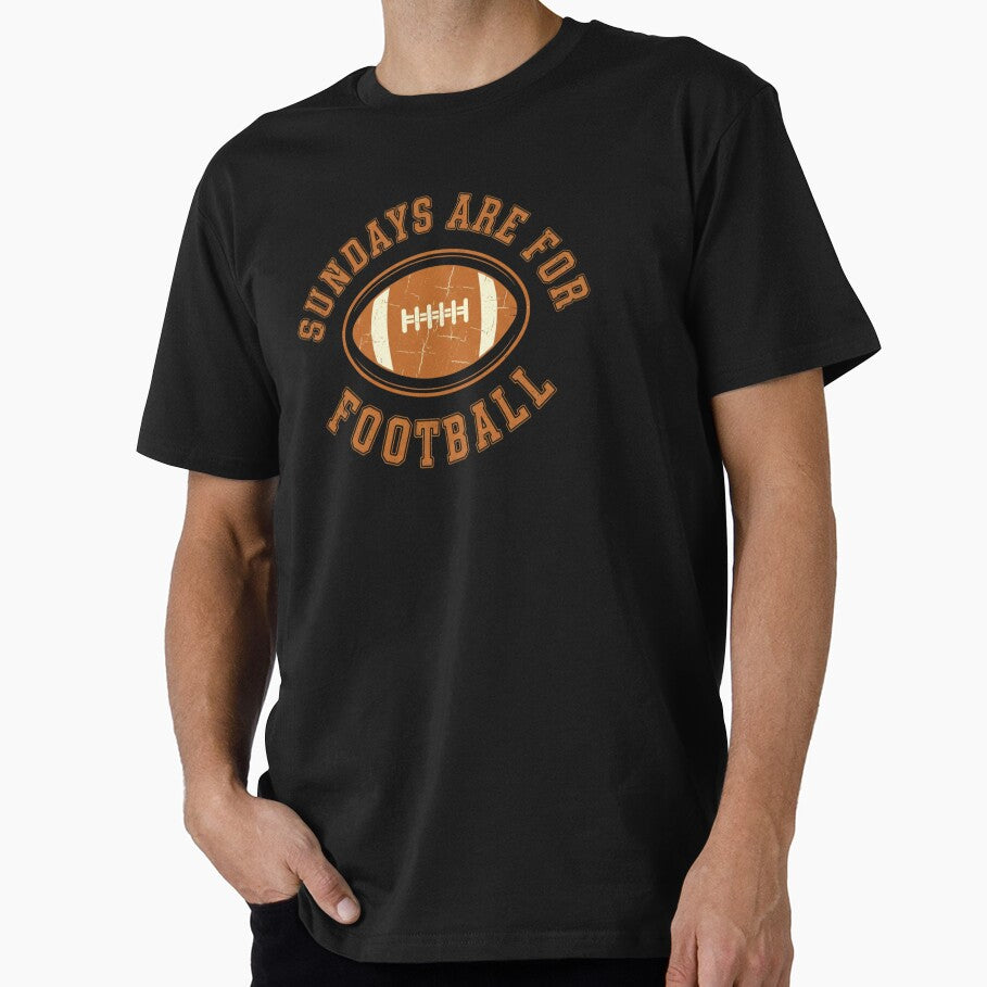Sundays Are For Football – Vintage Football Fan by DIRTYSKETCHH T-Shirts, Hoodie, Sweatshirt | BlankRebels.com (Image 1)