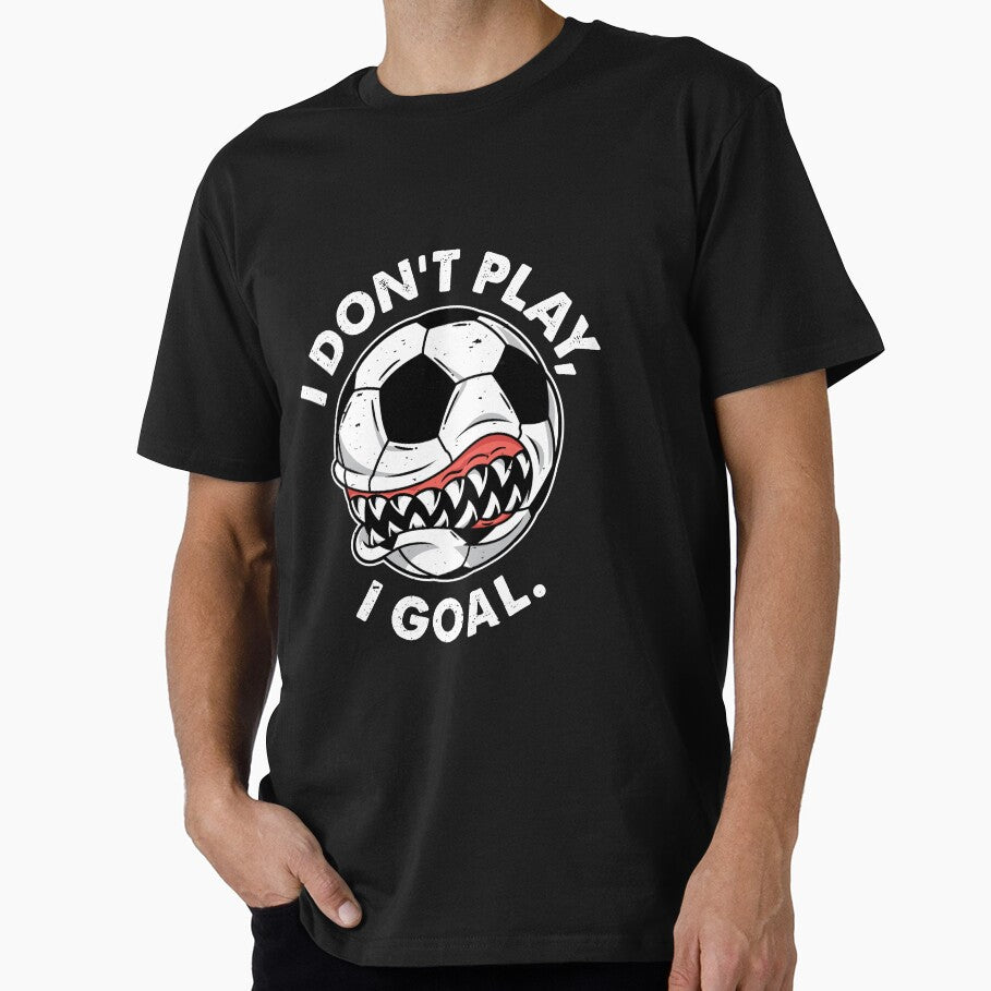Funny Soccer Sport Boys Girl Teen Futbol I Don't Play I Goal by Crush Retro®