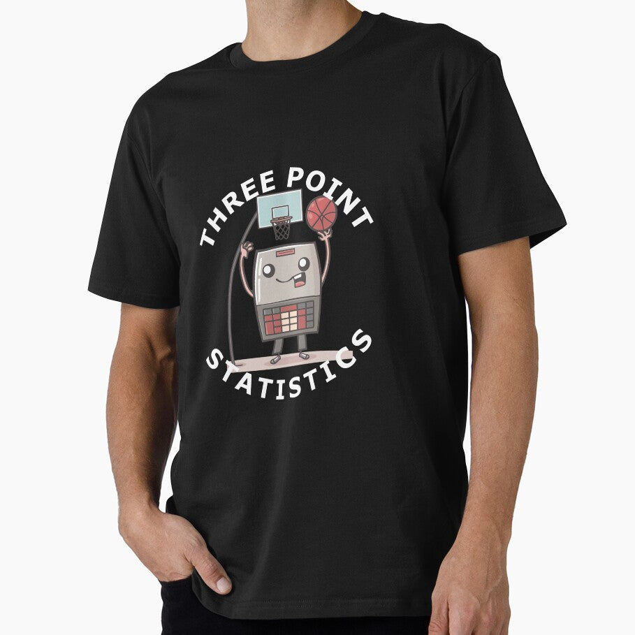 Three point basketball statistics showcasing basketball career skills by FWLKIT T-Shirts, Hoodie, Sweatshirt (Image 1)