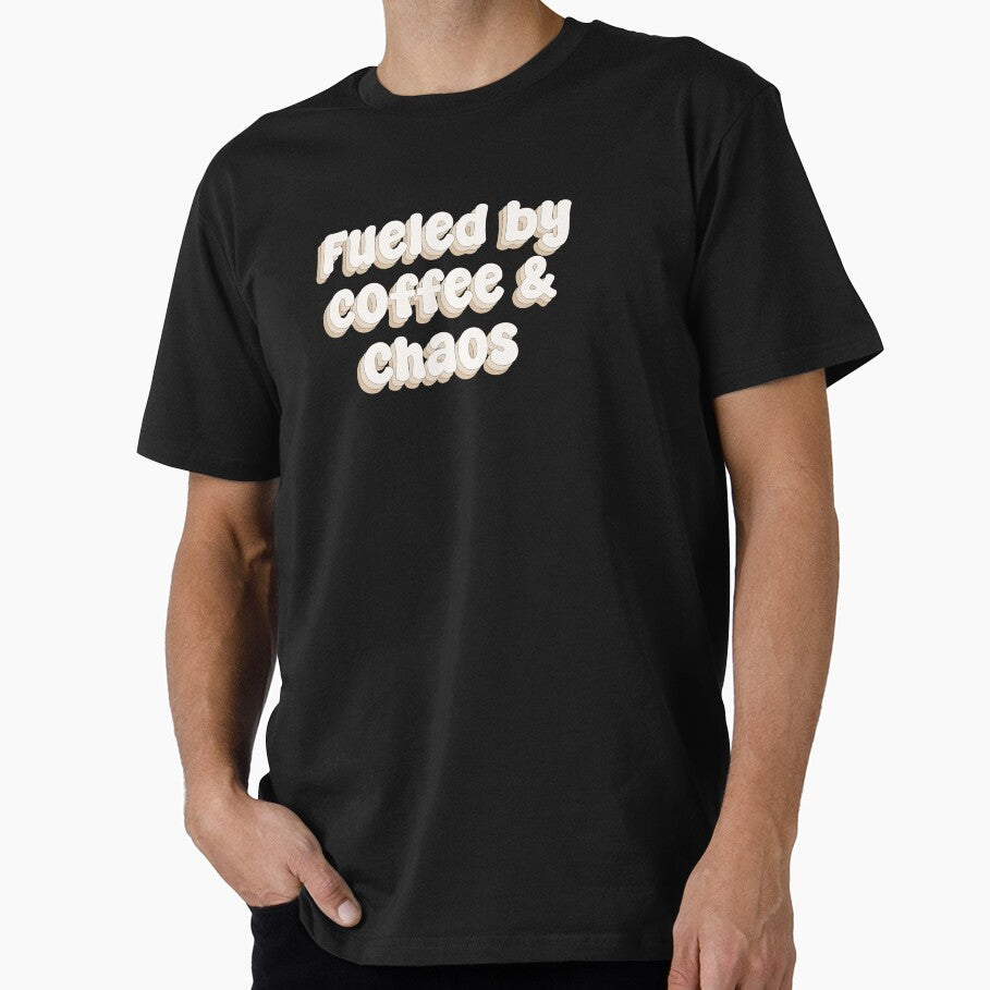 Fueled by coffee and chaos by Sakurafy T-Shirts, Hoodie, Sweatshirt | BlankRebels.com (Image 1)