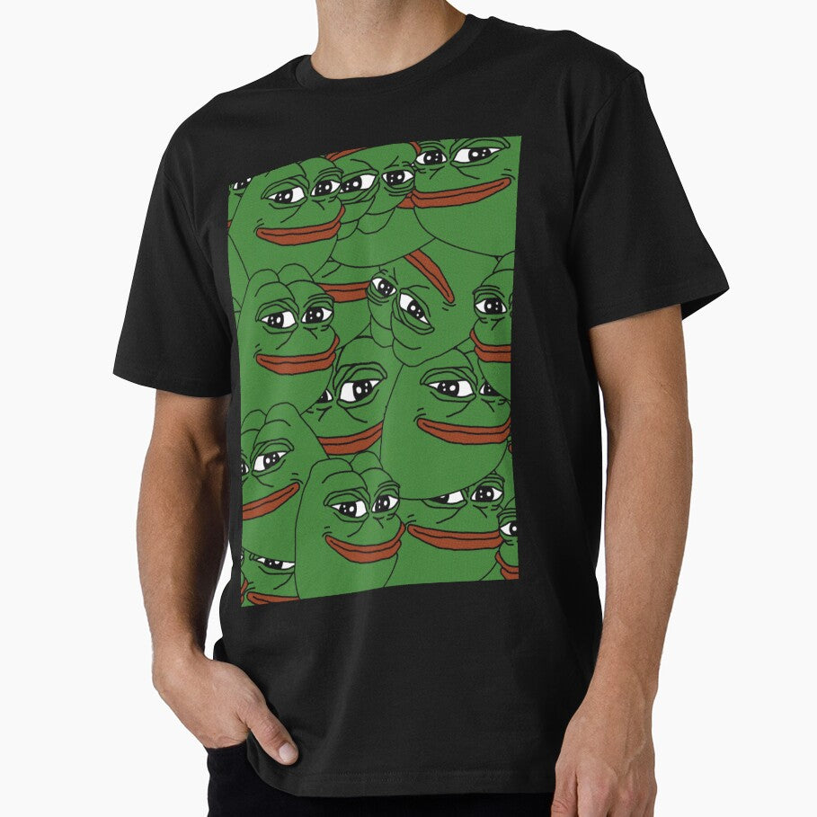Pepe Pattern by bghbgh012 T-Shirts, Hoodie, Sweatshirt | BlankRebels.com (Image 1)