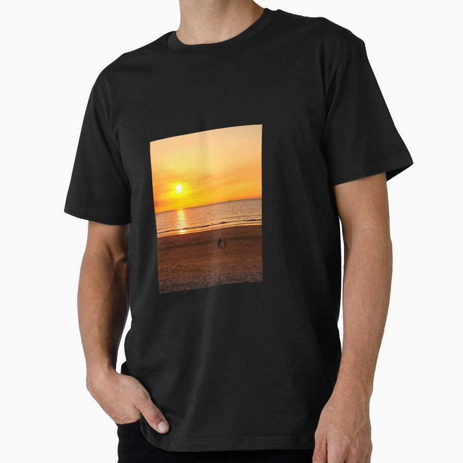 orange suset beach by A-C-A-P T-Shirts, Hoodie, Sweatshirt | BlankRebels.com (Image 1)