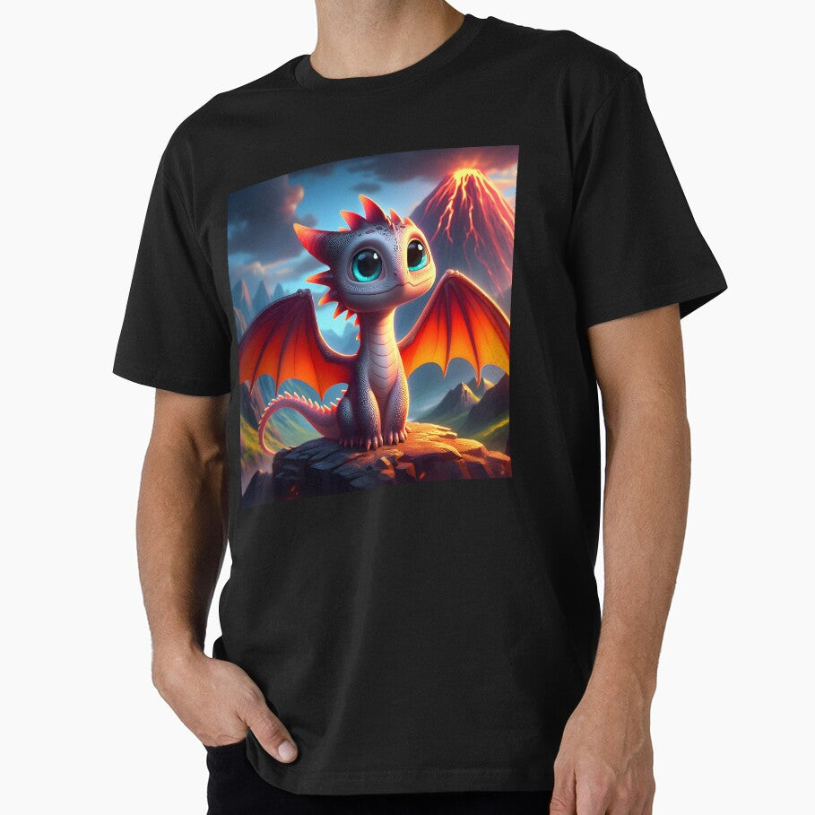Happy Baby Dragon by GalleryBrisArt T-Shirts, Hoodie, Sweatshirt | BlankRebels.com (Image 1)