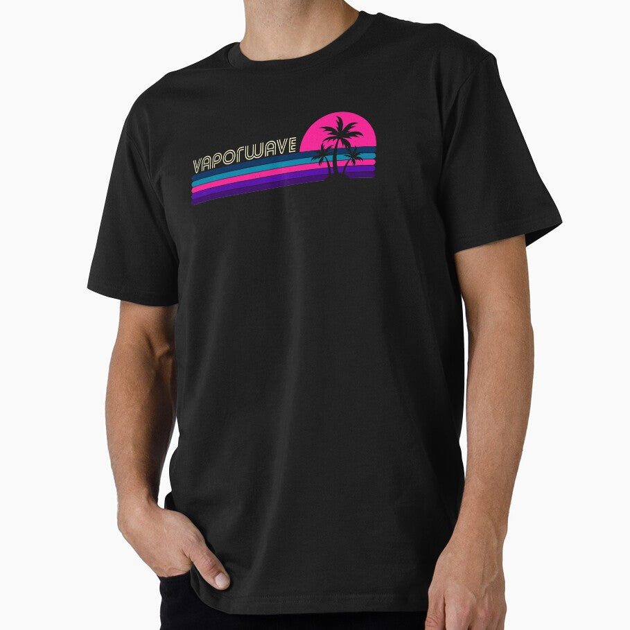 Vaporwave 80s by artworkbyrihen T-Shirts, Hoodie, Sweatshirt | BlankRebels.com (Image 1)