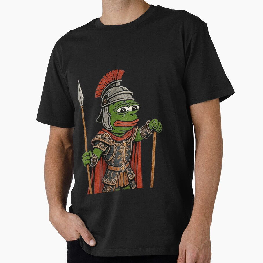 Pepe the crypto meme - Roman Legionary by DigitaledbyTailor T-Shirts, Hoodie, Sweatshirt | BlankRebels.com (Image 1)
