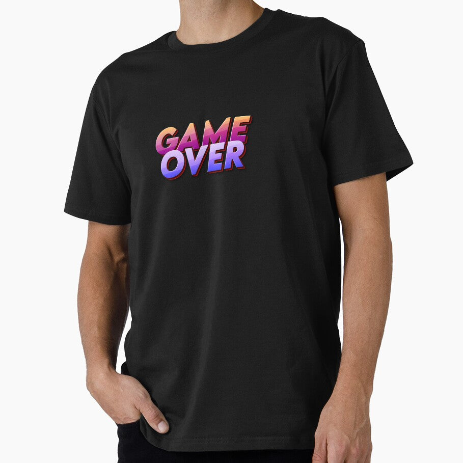 Retro Style Game Over by RalphLamento T-Shirts, Hoodie, Sweatshirt | BlankRebels.com (Image 1)