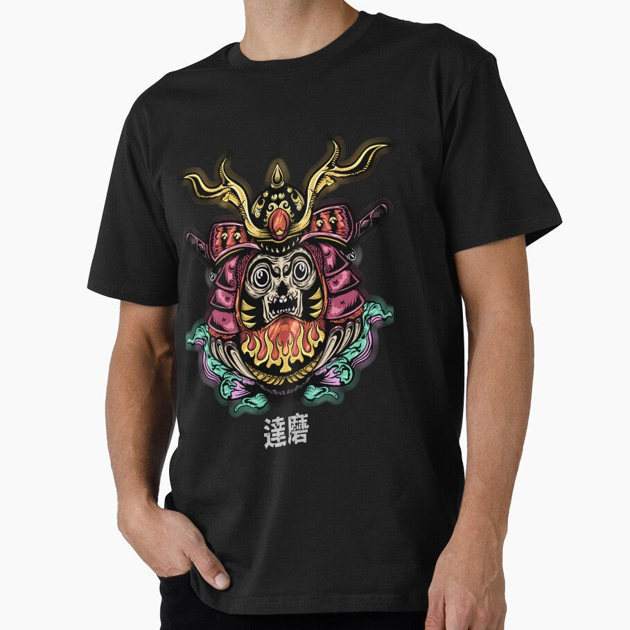 Daruma Skull with Katana's by BEASTMEDIA T-Shirts, Hoodie, Sweatshirt | BlankRebels.com (Image 1)