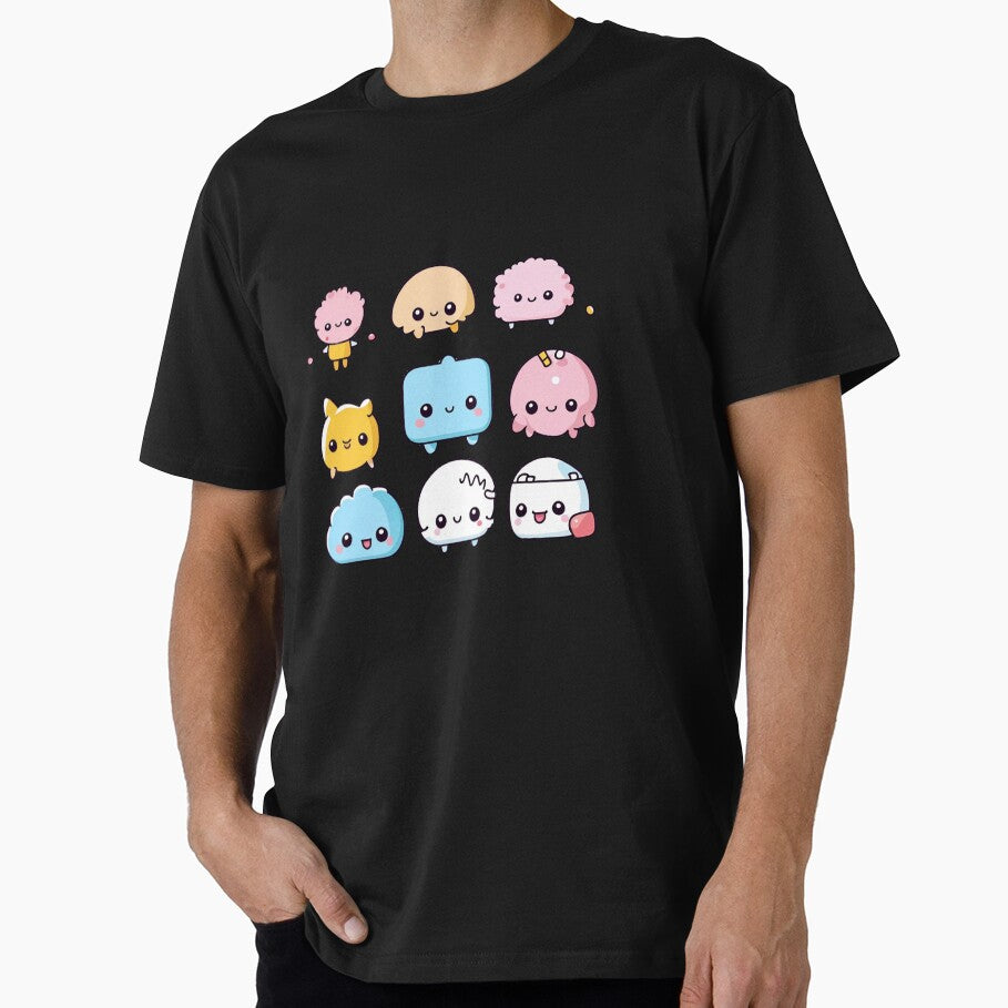 Cute Cartoon Doodle Design by DesignDrifts T-Shirts, Hoodie, Sweatshirt | BlankRebels.com (Image 1)