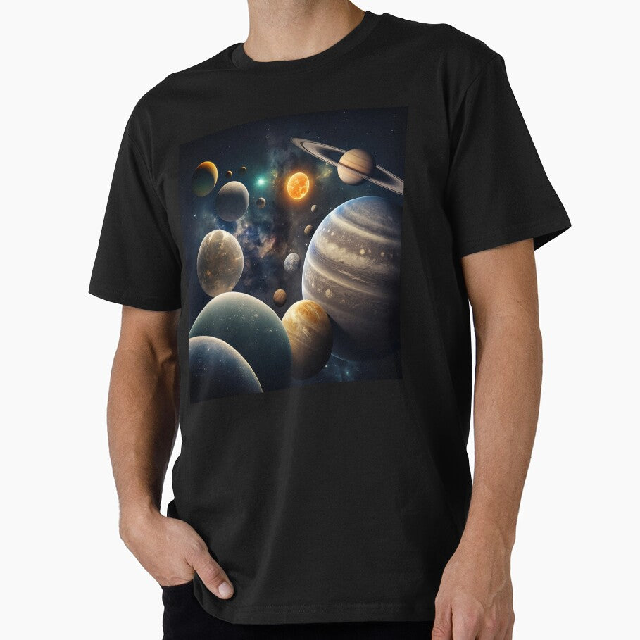 the world of planets by AloneARTS T-Shirts, Hoodie, Sweatshirt | BlankRebels.com (Image 1)