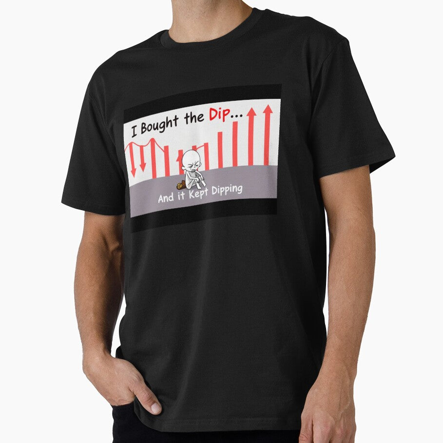 I Bought the Dip – Crypto Meme for Traders by bullbeargear T-Shirts, Hoodie, Sweatshirt | BlankRebels.com (Image 1)
