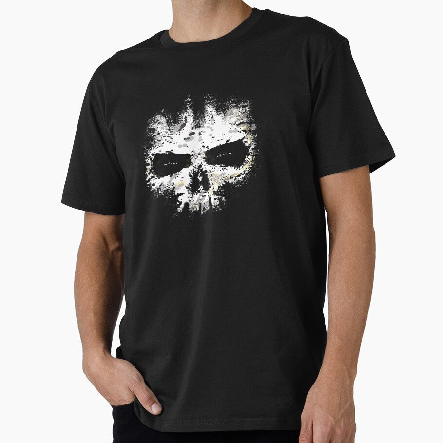 White Paint Skull by Jeremy Crotty T-Shirts, Hoodie, Sweatshirt | BlankRebels.com (Image 1)
