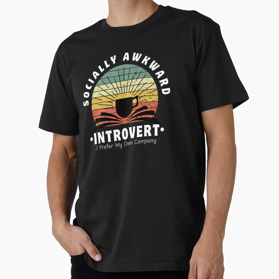 Socially Awkward Introvert by Printsy PH T-Shirts, Hoodie, Sweatshirt | BlankRebels.com (Image 1)