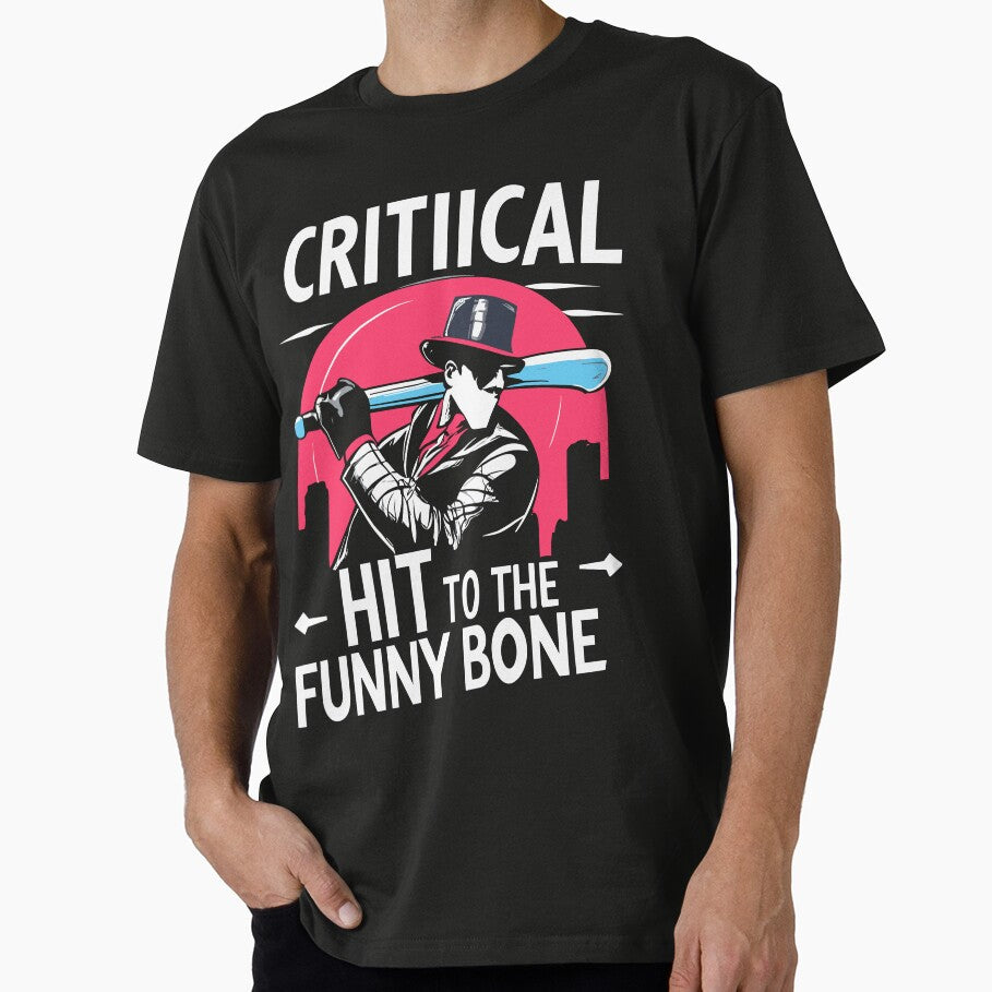 Critical Hit to the Funny Bone - Role-Playing Games - Video Games by InkCraftHouse T-Shirts, Hoodie, Sweatshirt (Image 1)