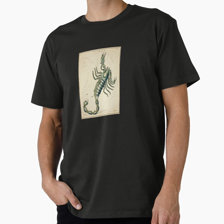 Vintage Zodiac Sign Scorpio by Sirio22 T-Shirts, Hoodie, Sweatshirt | BlankRebels.com (Image 1)