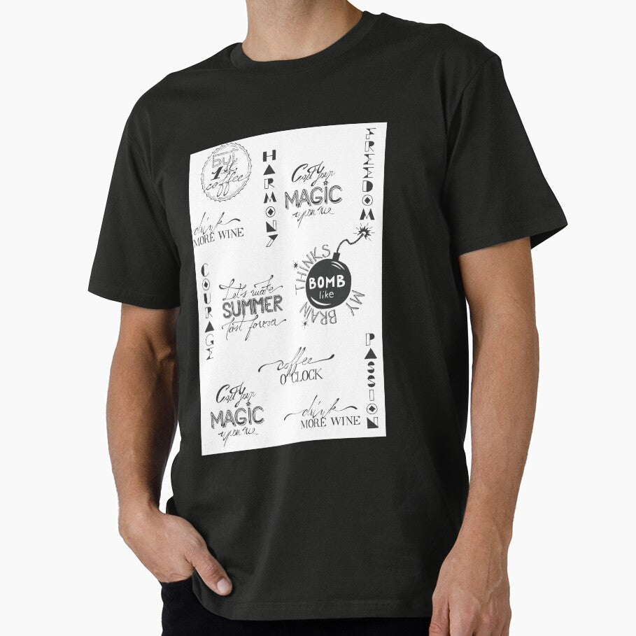 Mixed handlettering | Edition of 2016 by Didi Kasa T-Shirts, Hoodie, Sweatshirt | BlankRebels.com (Image 1)