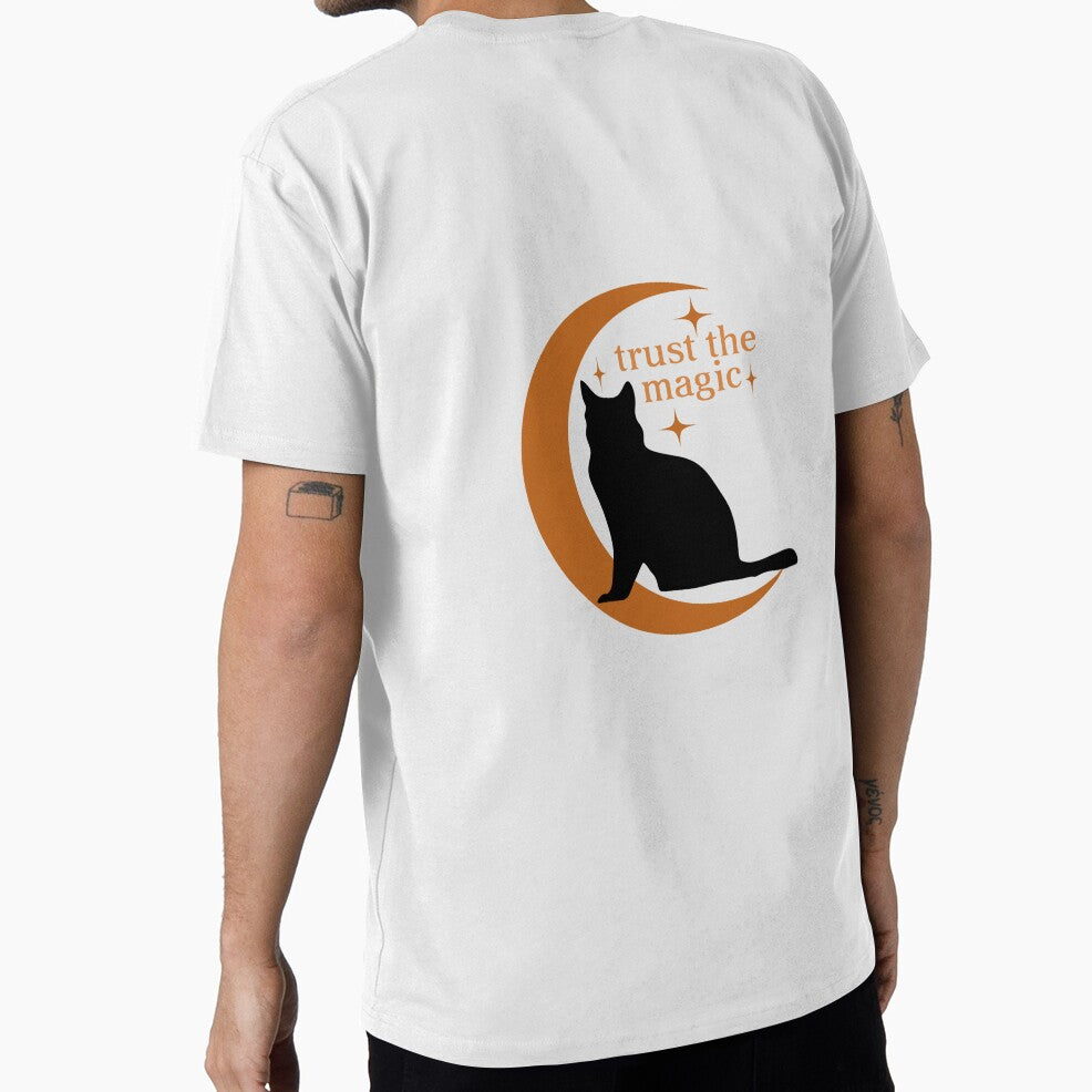 Cat and moon sticker by thoughtfully ale T-Shirts, Hoodie, Sweatshirt | BlankRebels.com (Image 1)