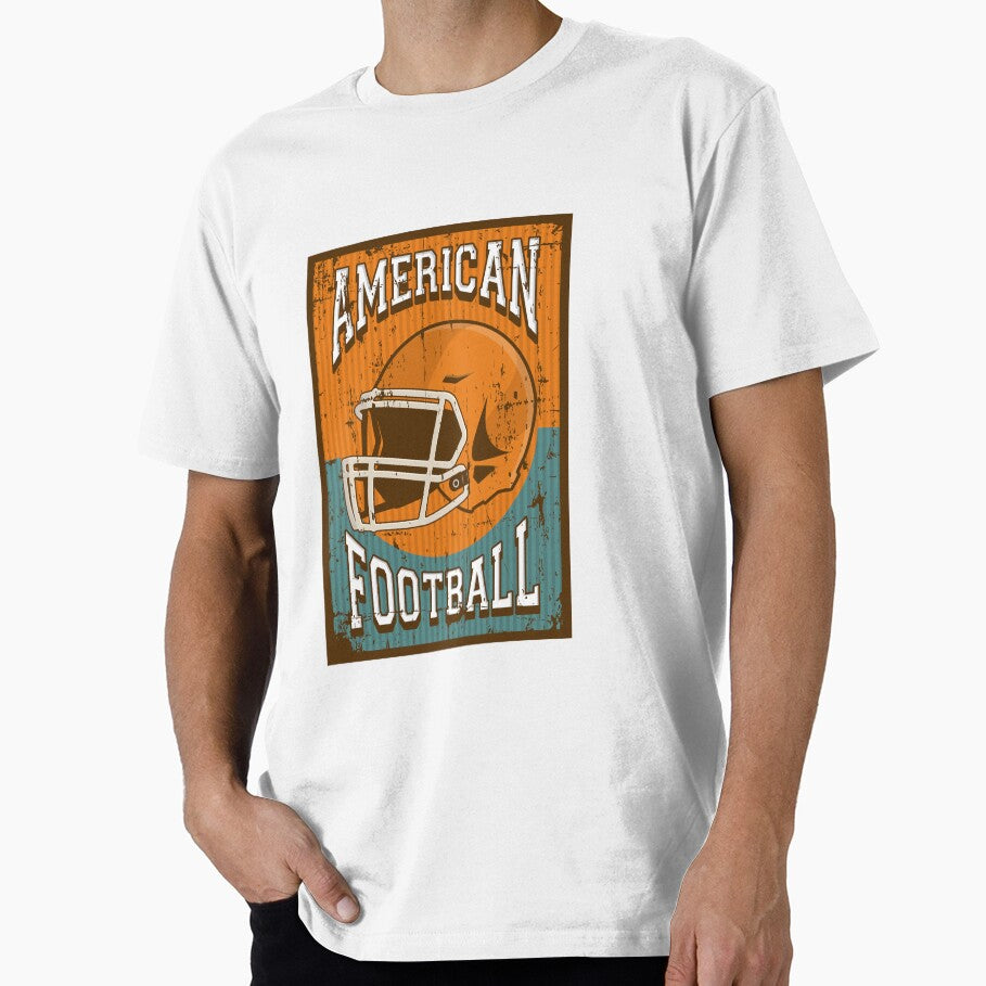 American Football Helmet Poster by OikieToikie T-Shirts, Hoodie, Sweatshirt | BlankRebels.com (Image 1)