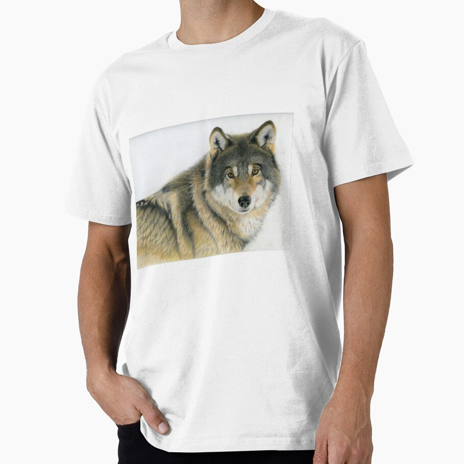 Grey Wolf by Andrew Forkner T-Shirts, Hoodie, Sweatshirt | BlankRebels.com (Image 1)