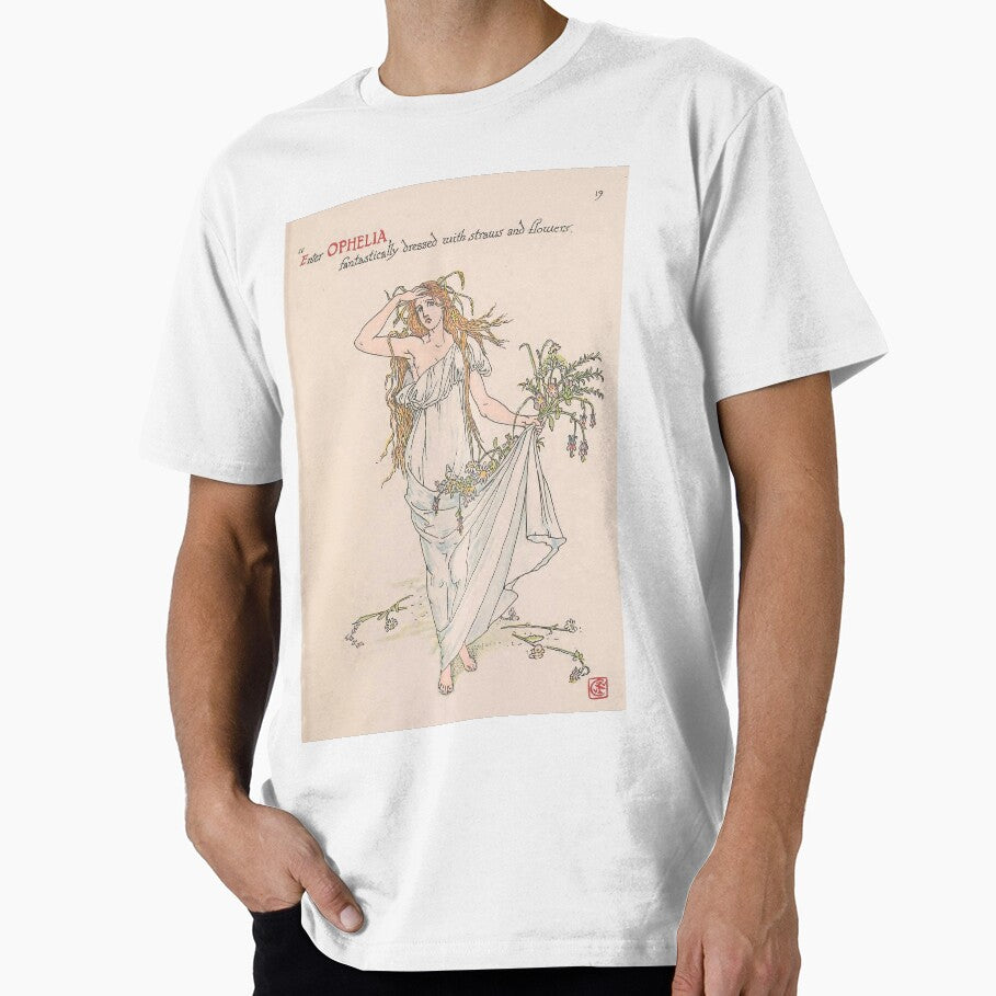 Ophelia's Flowers by Sershni T-Shirts, Hoodie, Sweatshirt | BlankRebels.com (Image 1)