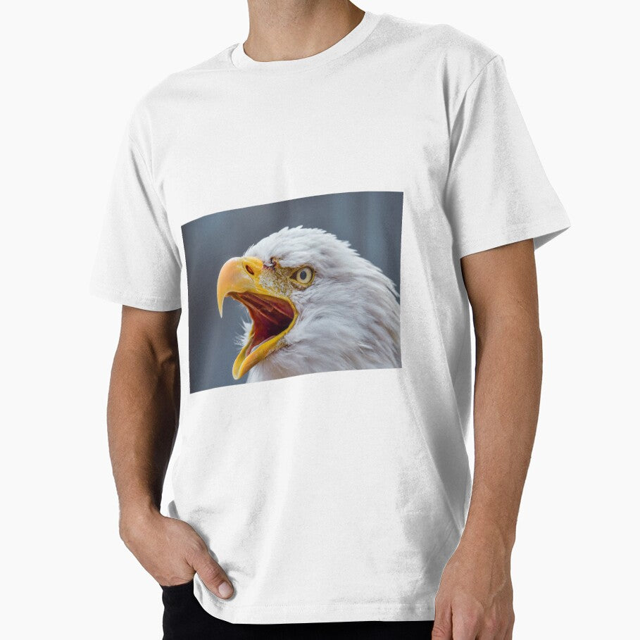 bald eagle head close up by aim4adventure T-Shirts, Hoodie, Sweatshirt | BlankRebels.com (Image 1)
