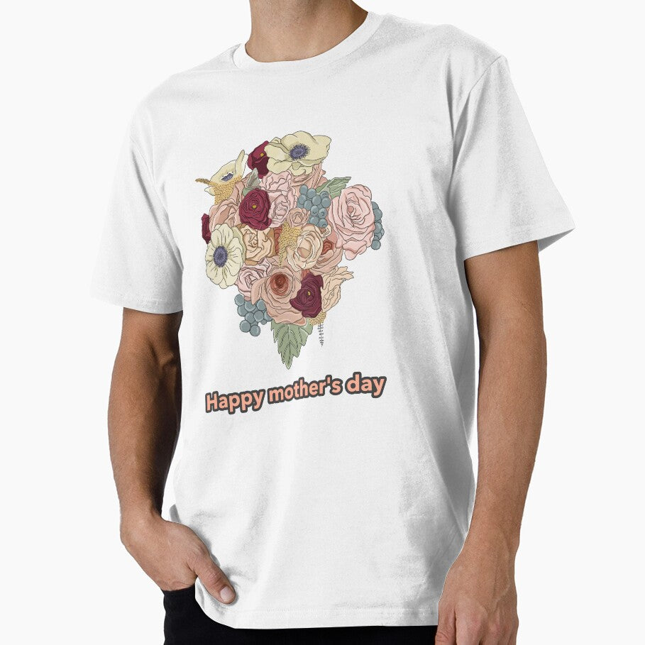 Happy Mothers day, Mothers day flowers bouquet by avit1 T-Shirts, Hoodie, Sweatshirt | BlankRebels.com (Image 1)