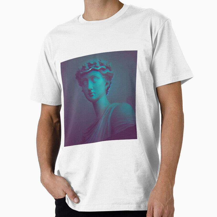 Vaporwave bust by Donkey's Salad T-Shirts, Hoodie, Sweatshirt | BlankRebels.com (Image 1)