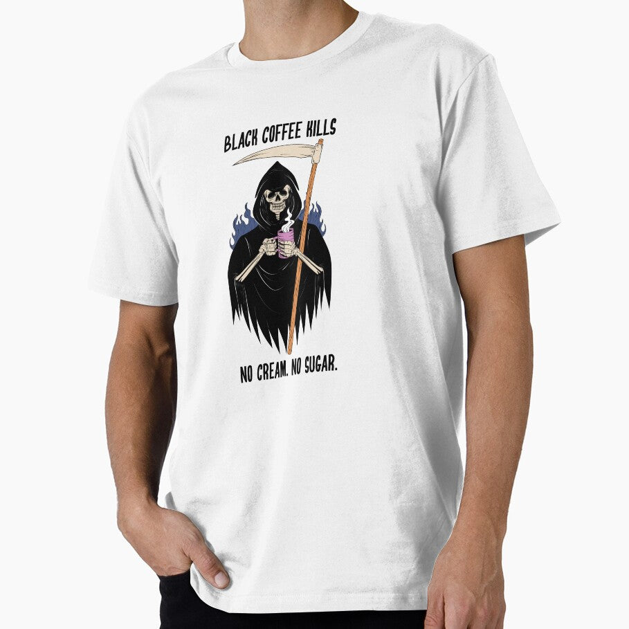 Black Coffee Kills Funny Coffee Shirt by spencestees