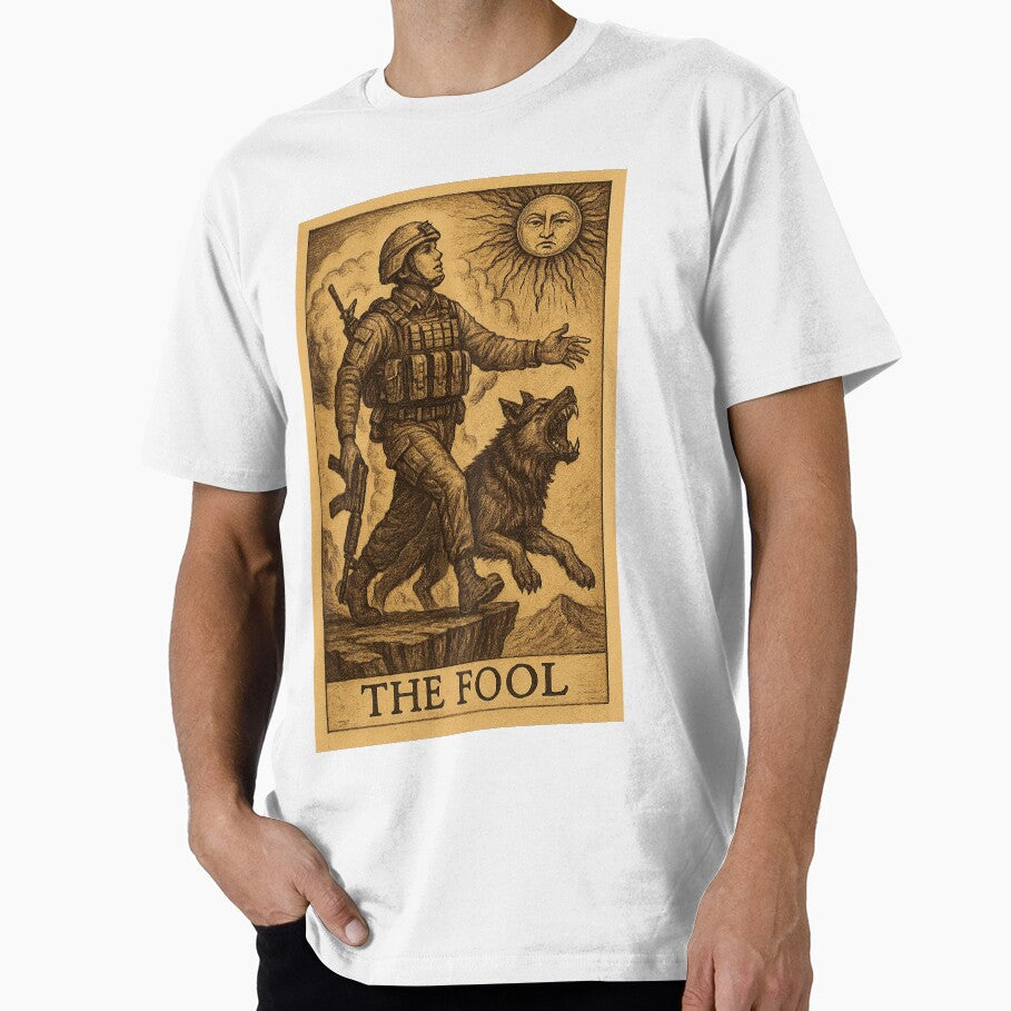 The Fool - Modern Military Tarot Card by lapart T-Shirts, Hoodie, Sweatshirt | BlankRebels.com (Image 1)