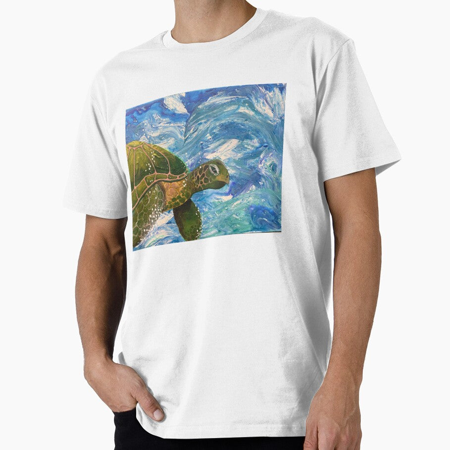 Sea turtle by ABruseArt T-Shirts, Hoodie, Sweatshirt | BlankRebels.com (Image 1)