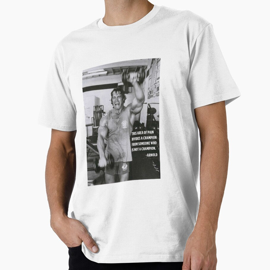 Arnold Schwarzenegger Motivation by stproducts T-Shirts, Hoodie, Sweatshirt | BlankRebels.com (Image 1)