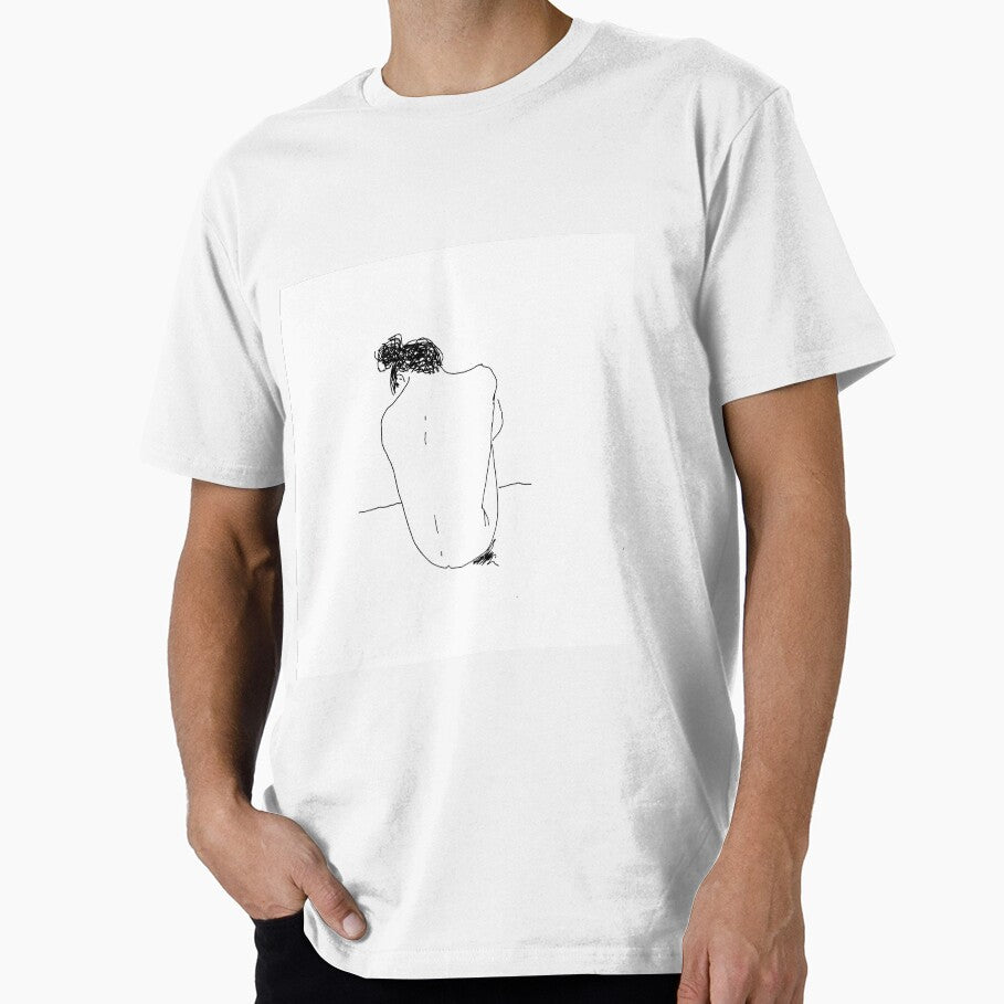woman sketch by chalia87 T-Shirts, Hoodie, Sweatshirt | BlankRebels.com (Image 1)