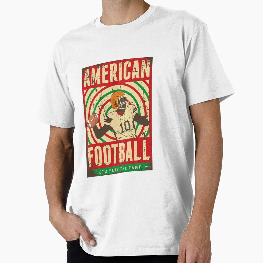 American Football Player by OikieToikie T-Shirts, Hoodie, Sweatshirt | BlankRebels.com (Image 1)