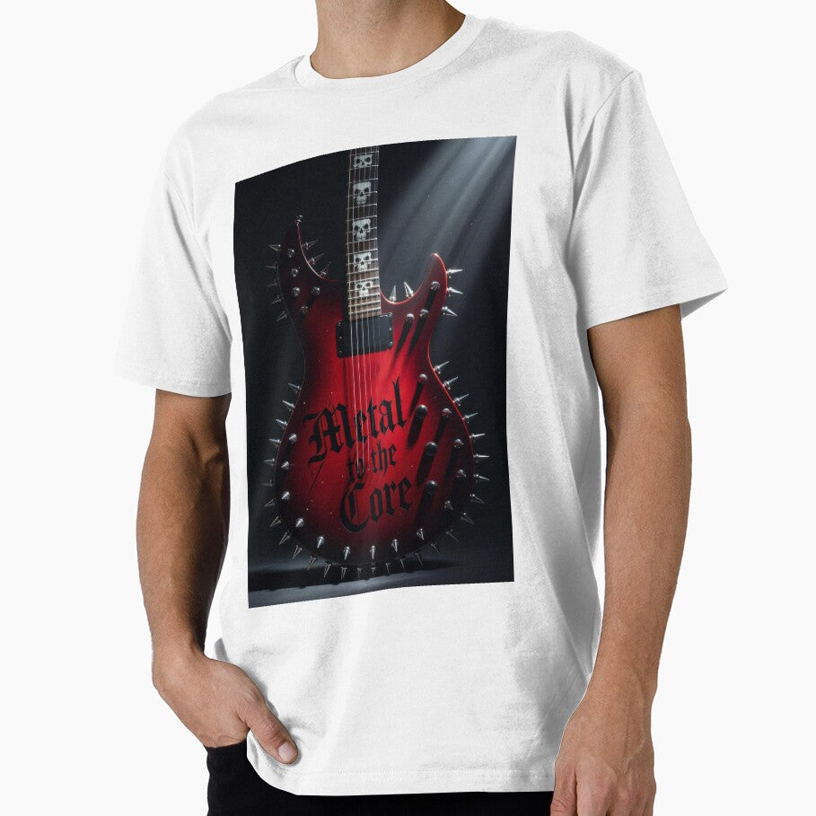 Metal to the Core Guitar by creator-Ra T-Shirts, Hoodie, Sweatshirt | BlankRebels.com (Image 1)