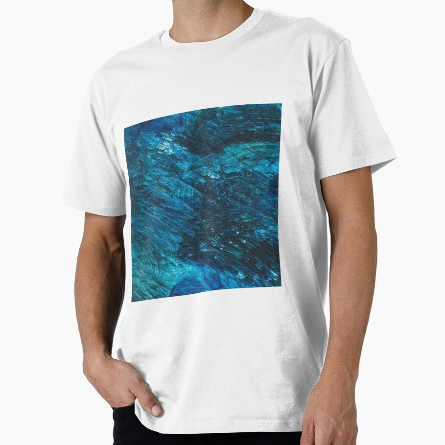 Blue Ocean Waves by leea1l T-Shirts, Hoodie, Sweatshirt | BlankRebels.com (Image 1)