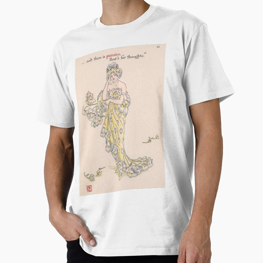 Pansies for Thoughts by Sershni T-Shirts, Hoodie, Sweatshirt | BlankRebels.com (Image 1)