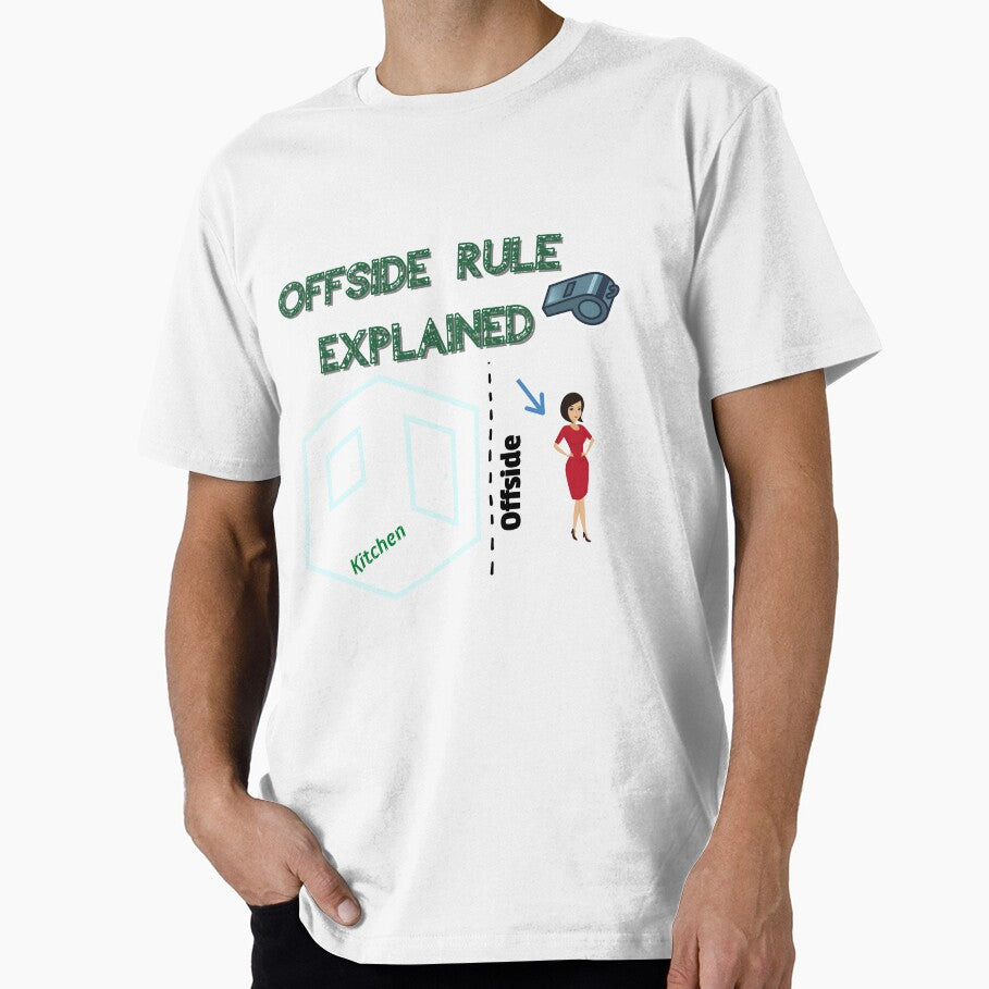 Offside Rule Explained - Soccer Humor - Football Lovers by Macspayne