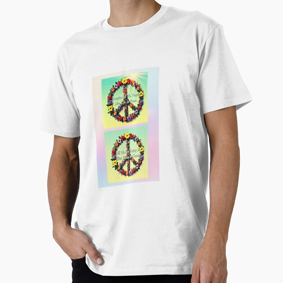 Love & Peace by livingyourway T-Shirts, Hoodie, Sweatshirt | BlankRebels.com (Image 1)