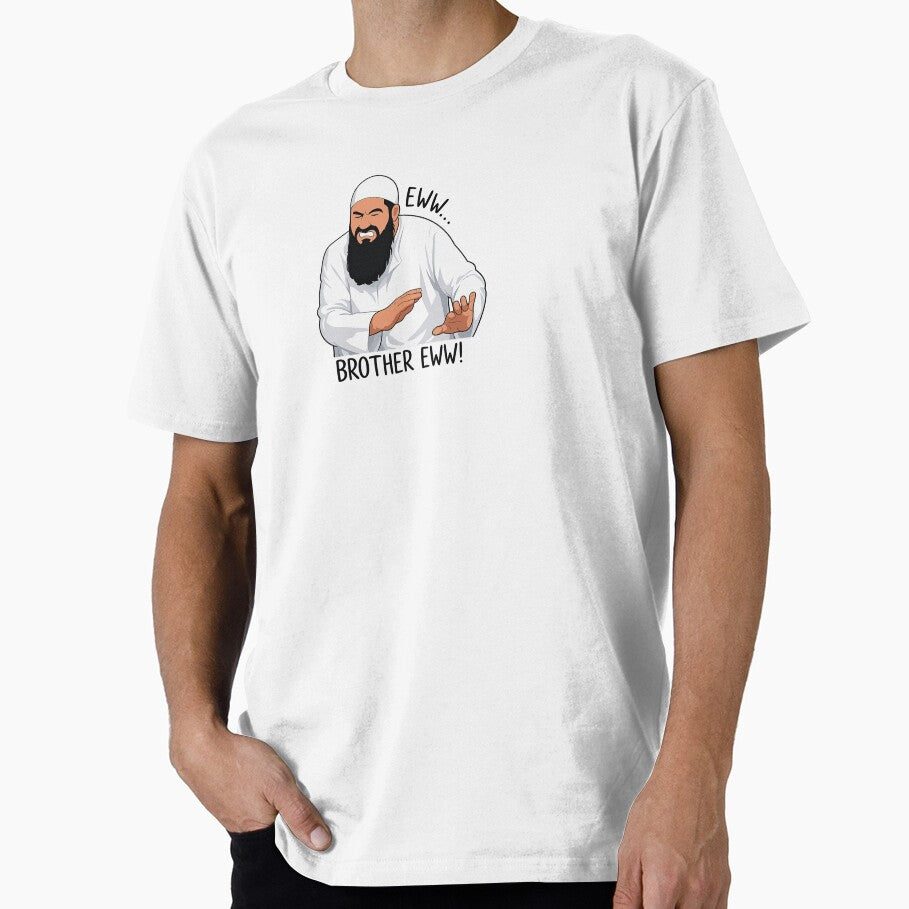 Brother Eww Meme – Funny Reaction Islamic Humor Design by Sketchbook Studio by Aqsaa