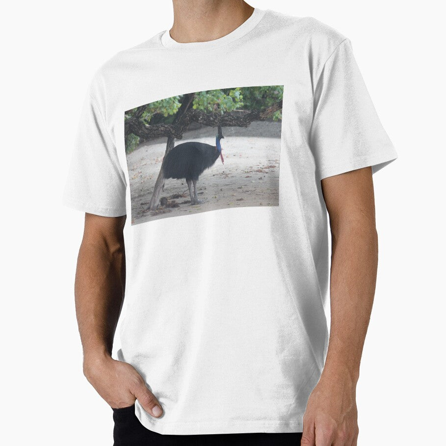 Cassowary stroll On the beach by Quiet Bloom Co T-Shirts, Hoodie, Sweatshirt | BlankRebels.com (Image 1)